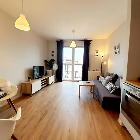 Modern On Wroclawska With Balcony Lägenhet